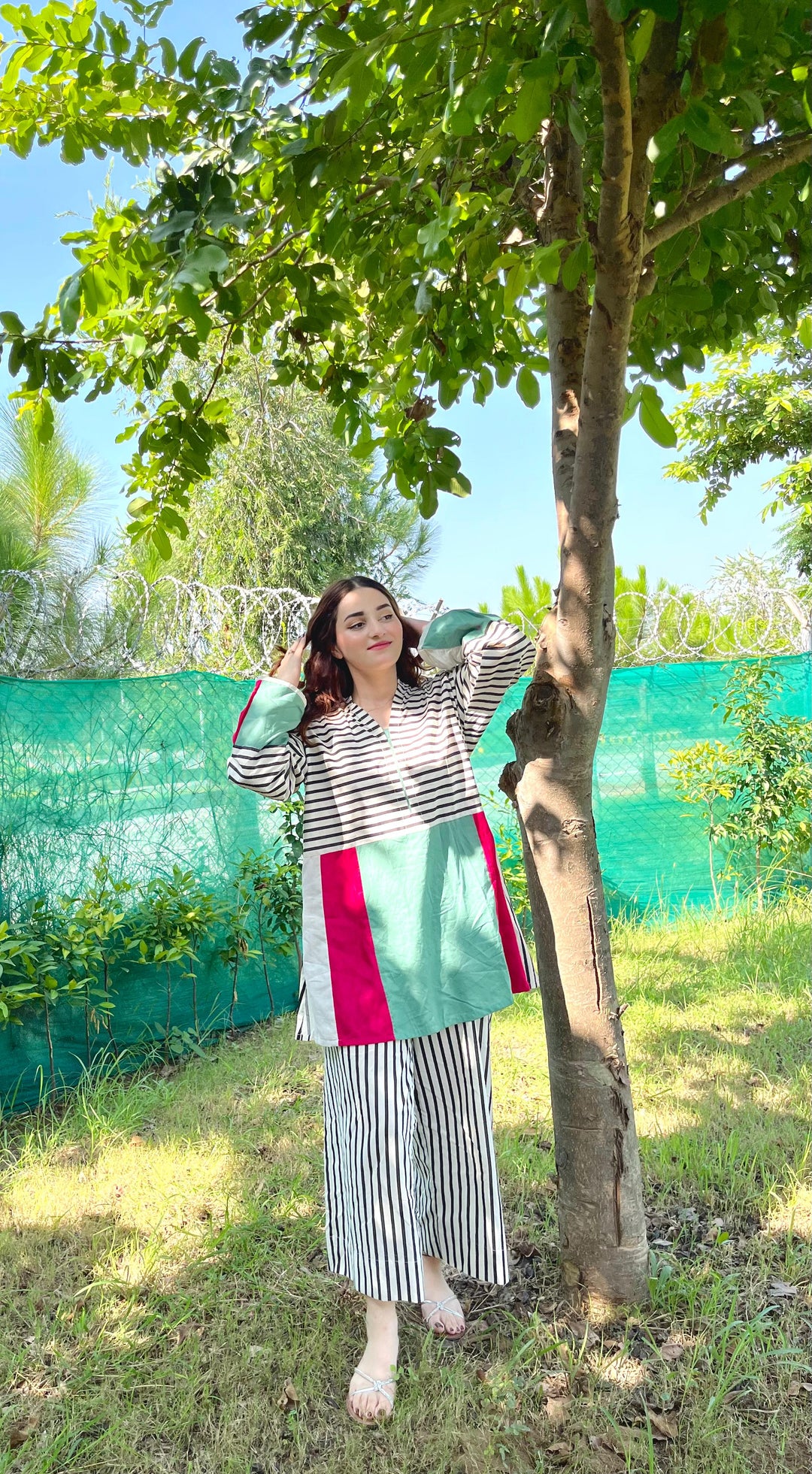 Urban Cut RTW Printed Cotton Co-Ord Sets Suit C-10 - Casual Collection