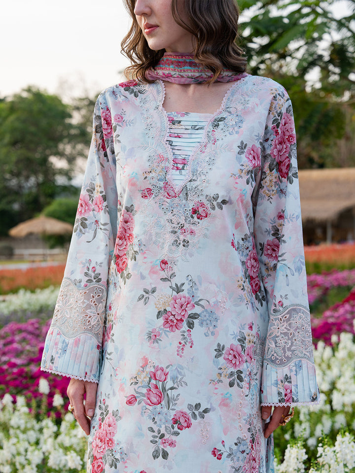 The Scent Of Summers by Yards Unstitched Embroidered Lawn 3 Piece Suit Whispering Willow Casual Collection
