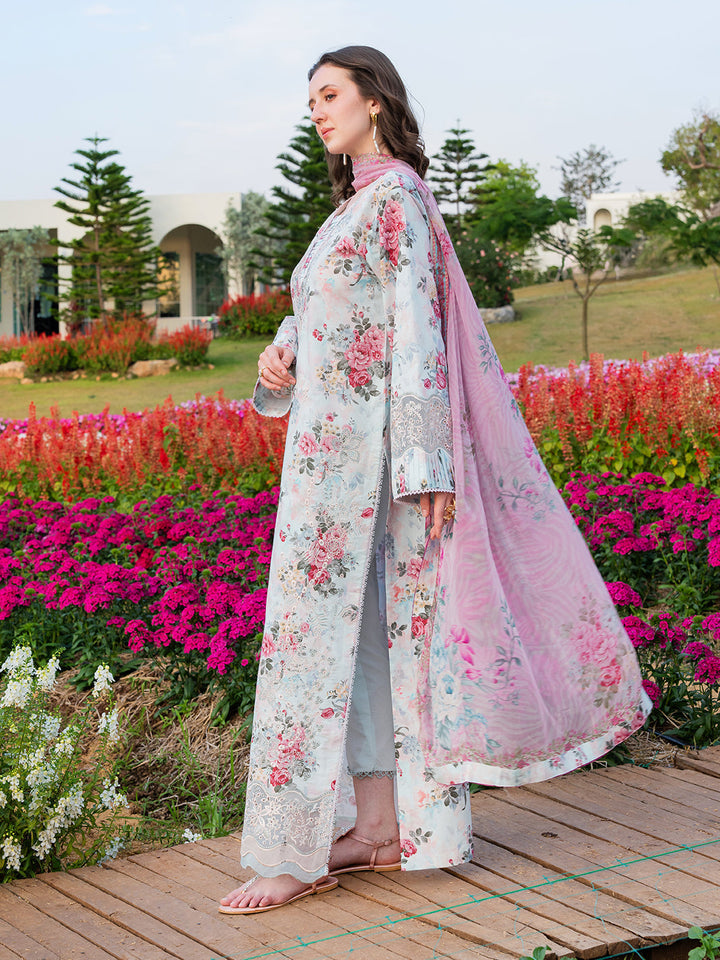 The Scent Of Summers by Yards Unstitched Embroidered Lawn 3 Piece Suit Whispering Willow Casual Collection