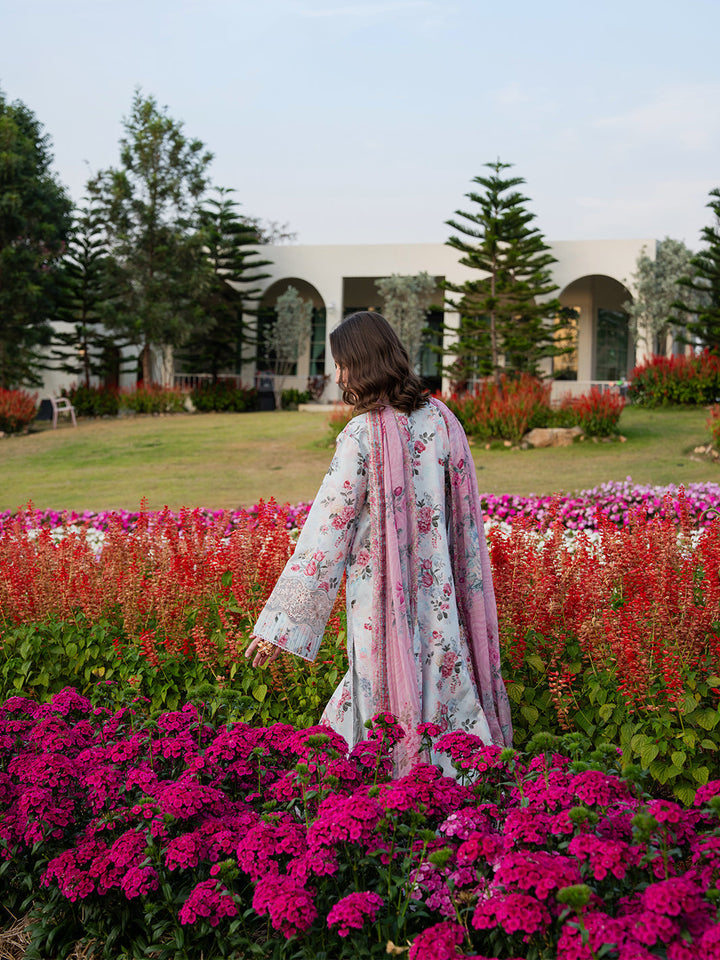 The Scent Of Summers by Yards Unstitched Embroidered Lawn 3 Piece Suit Whispering Willow Casual Collection