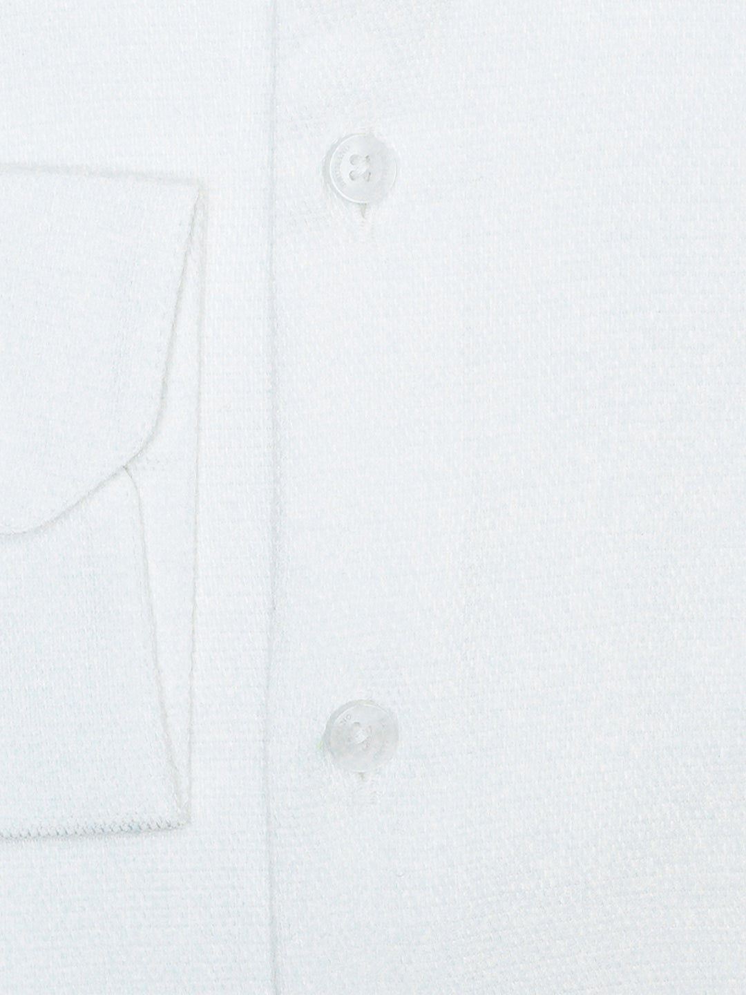 Brumano Ready To Wear Shirts Men 1 Piece Cotton White Dobby Structured Formal Shirt Luxe 0-32-025-4392 - Summer Collection