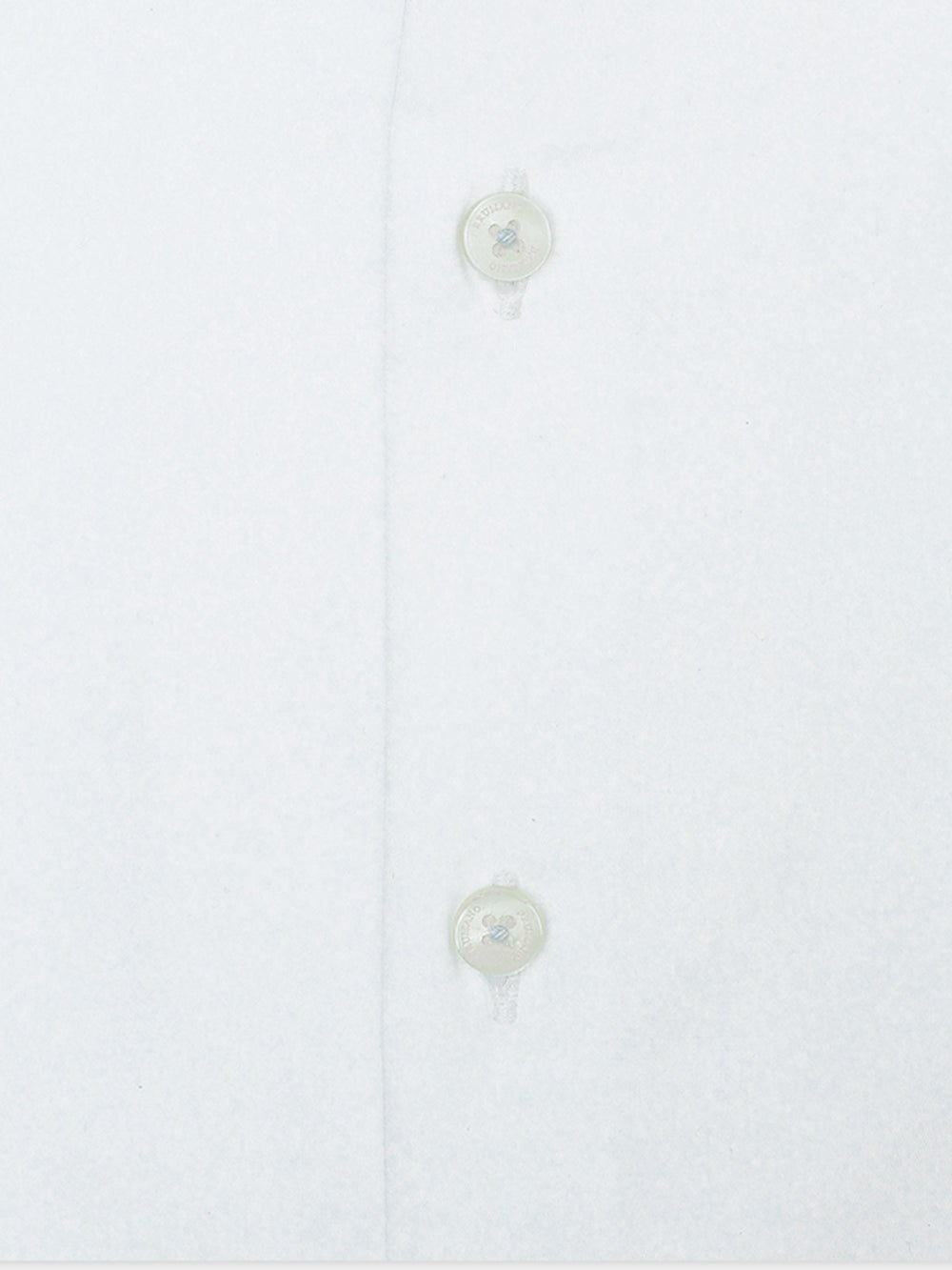 Brumano Ready To Wear Shirts Men 1 Piece Cotton White Formal Shirt in Stretch Fabric 0-31-025-4416 - Summer Collection