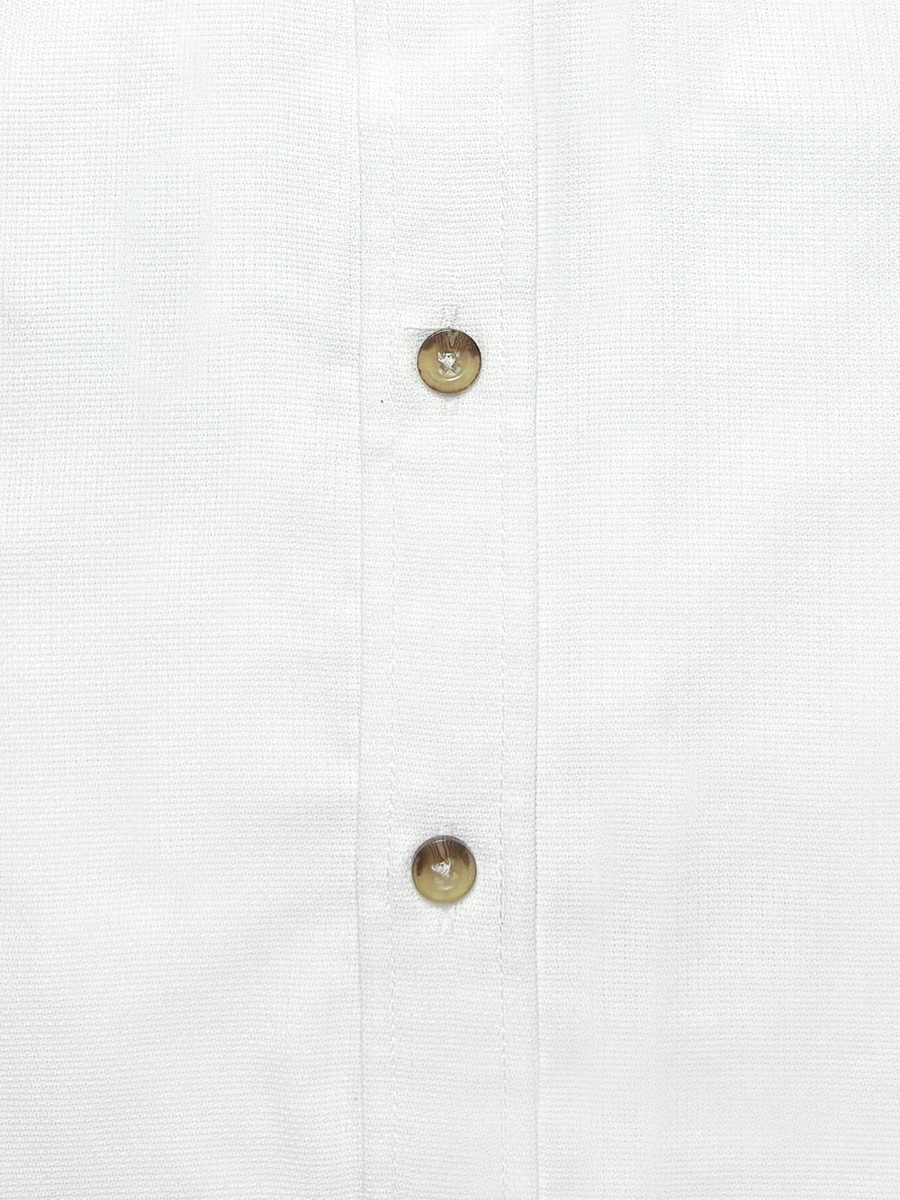 Brumano Ready To Wear Shirts Men 1 Piece Cotton White Structured Button Down Shirt 0-31-025-4478 - Summer Collection