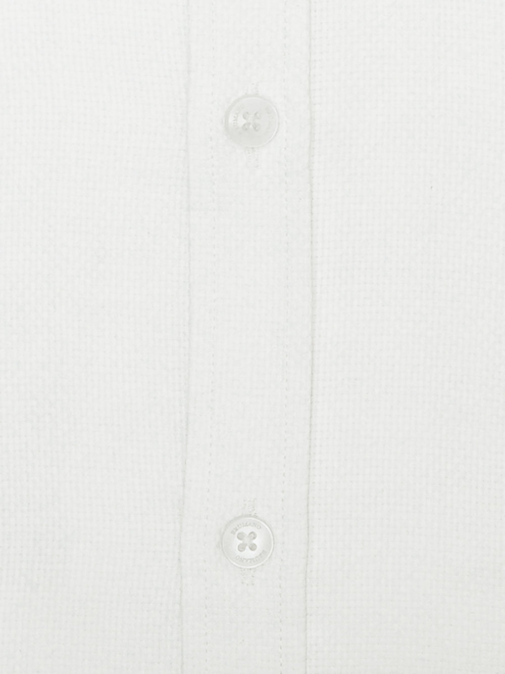 Brumano Ready To Wear Shirts Men 1 Piece Cotton White Structured Formal Shirt 0-31-025-4520 - Summer Collection