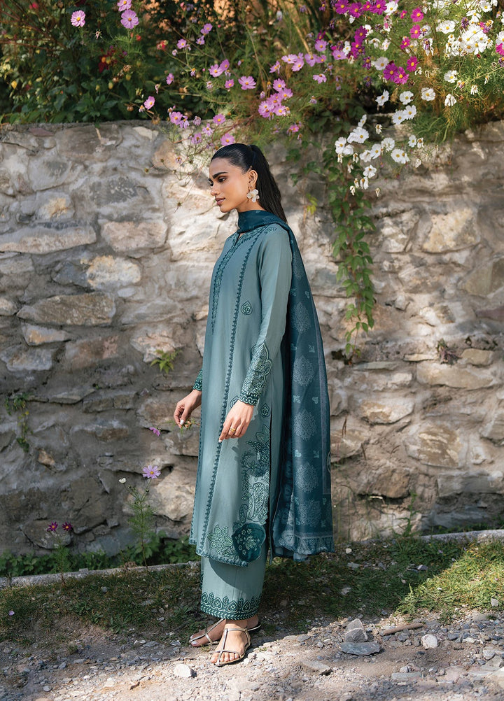 Extended Stay by Xenia Formals Unstitched Embroidered Khaddar 3 Piece Suit XE26UES 09-Cervia - Winter Collection