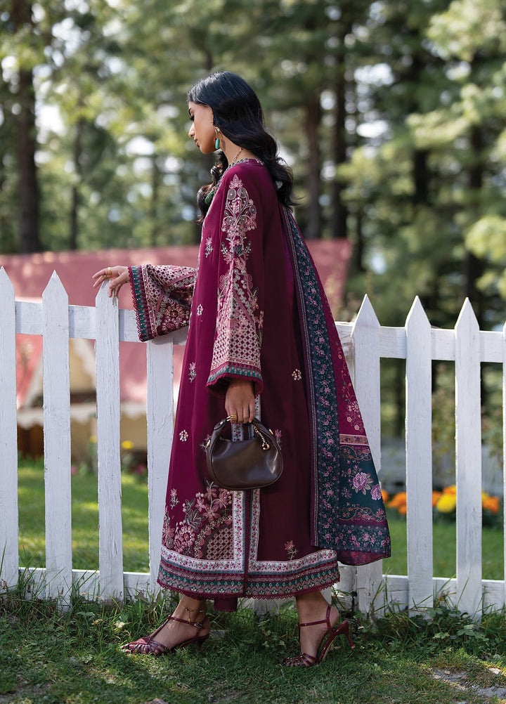 Extended Stay by Xenia Formals Unstitched Embroidered Khaddar 3 Piece Suit XE26UES 02-Jabah - Winter Collection