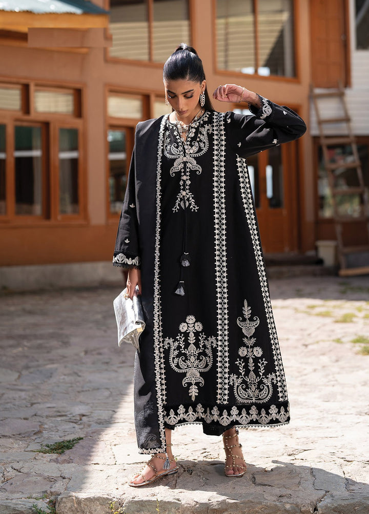 Extended Stay by Xenia Formals Unstitched Embroidered Khaddar 3 Piece Suit XE26UES 03-Nusha - Winter Collection