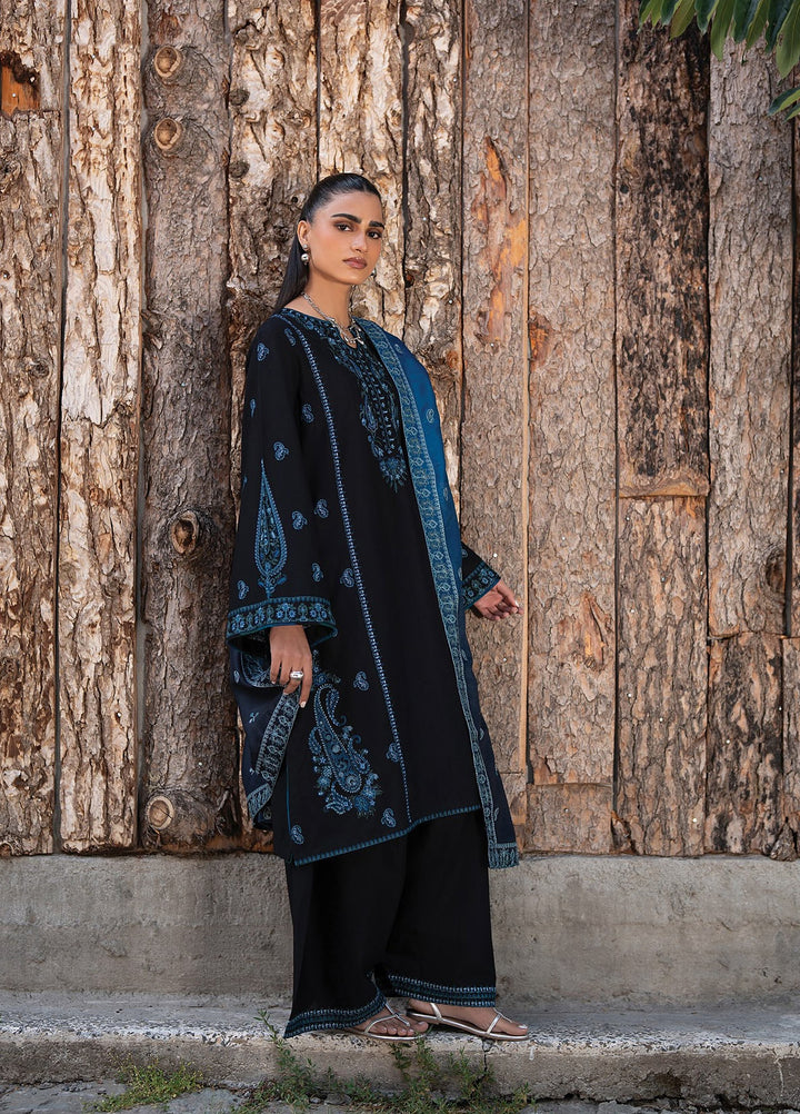 Extended Stay by Xenia Formals Unstitched Embroidered Khaddar 3 Piece Suit XE26UES 06-Simorah - Winter Collection