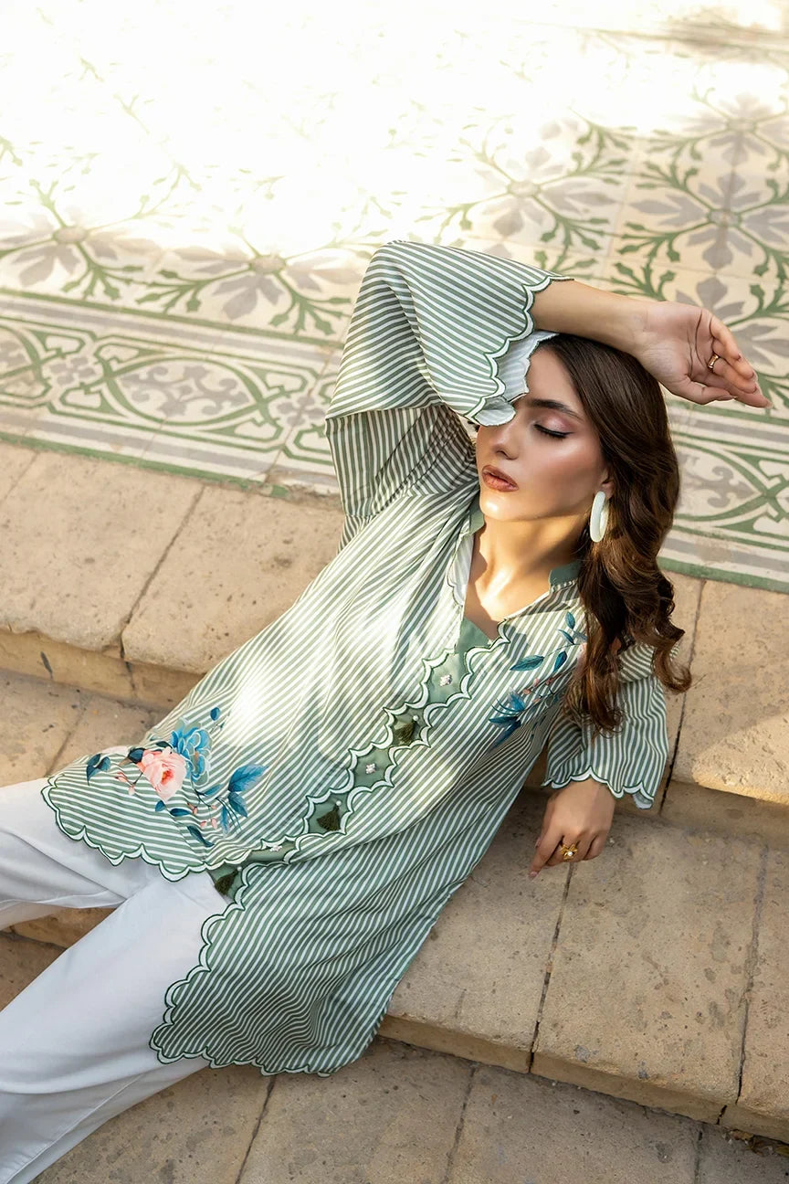 Dhaga Women Pret Printed 2 Piece Soft Crepe Xylie SS25DSP327 - Summer Collection