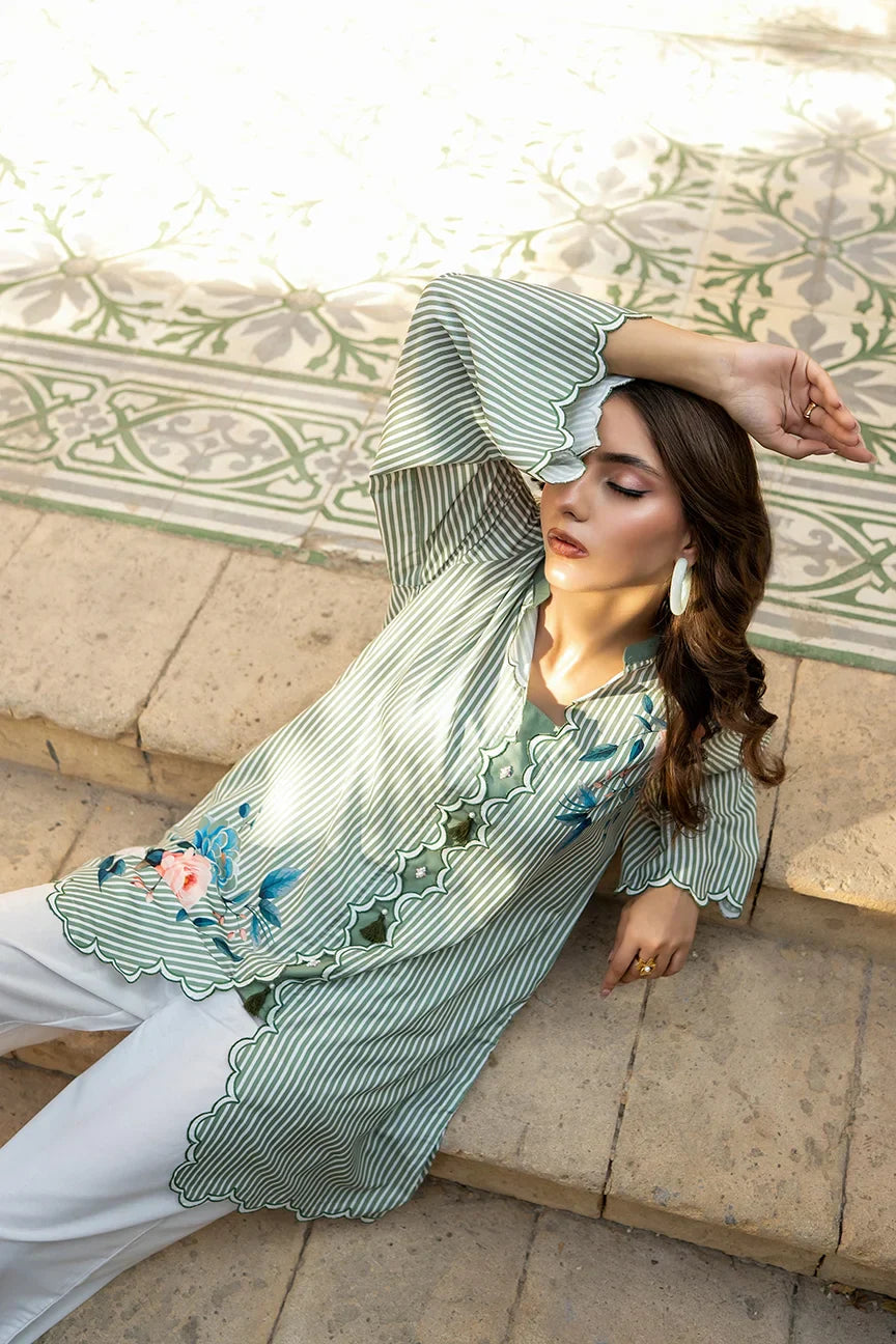 Dhaga Women Pret Printed 2 Piece Soft Crepe Xylie SS25DSP327 - Summer Collection