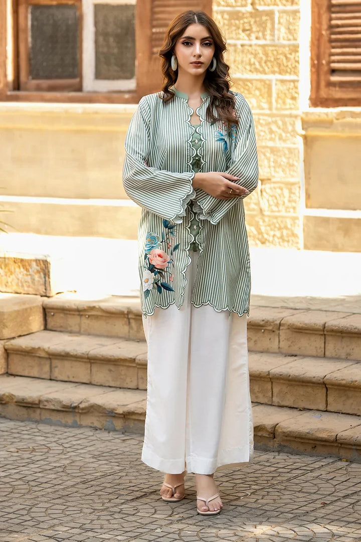 Dhaga Women Pret Printed 2 Piece Soft Crepe Xylie SS25DSP327 - Summer Collection