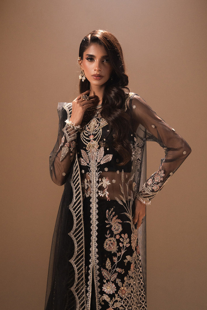 Afsany by Zariya RTW Embroidered Bareeze Net 3 Piece Suit MIRAAJE ZB50030 Festive Collection