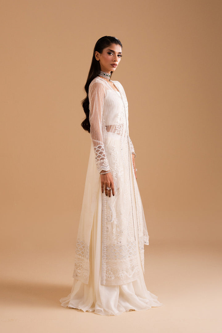 Afsany by Zariya RTW Embroidered Bareeze Net 3 Piece Suit WHISPER ZB50033 Festive Collection