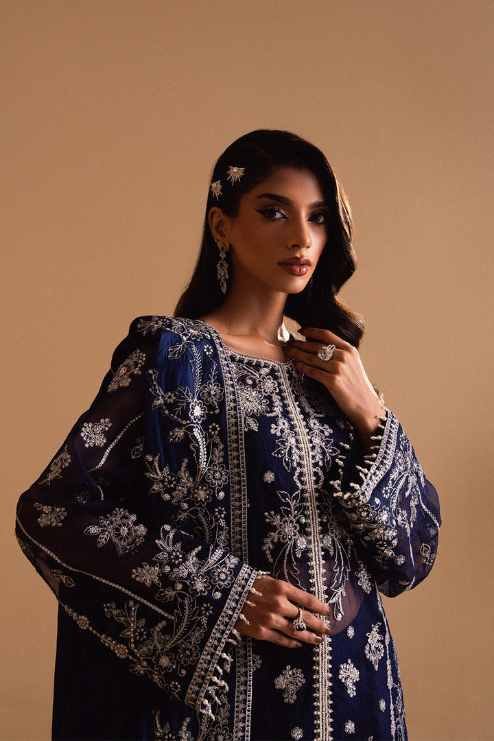 Afsany by Zariya RTW Embroidered Organza 3 Piece Suit MAHNOOSH ZB50036 Festive Collection