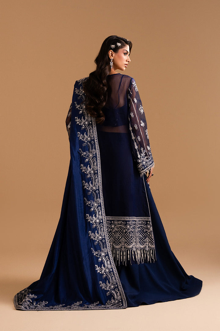 Afsany by Zariya RTW Embroidered Organza 3 Piece Suit MAHNOOSH ZB50036 Festive Collection