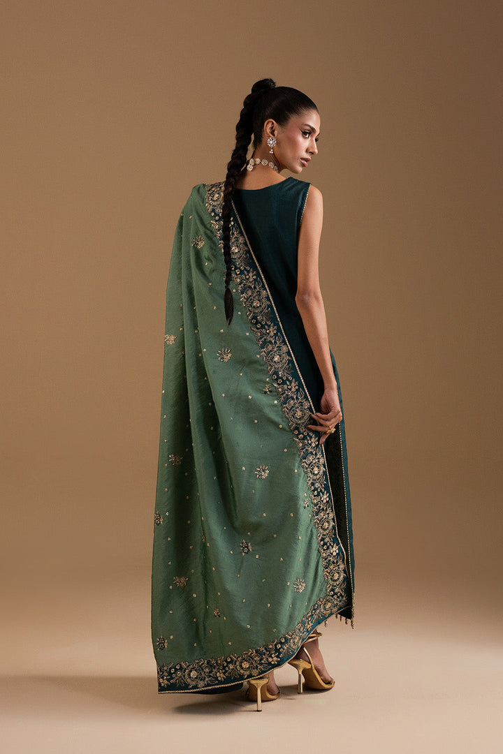 Afsany by Zariya RTW Embroidered Russian Silk 3 Piece Suit AZIN ZB50038 Festive Collection
