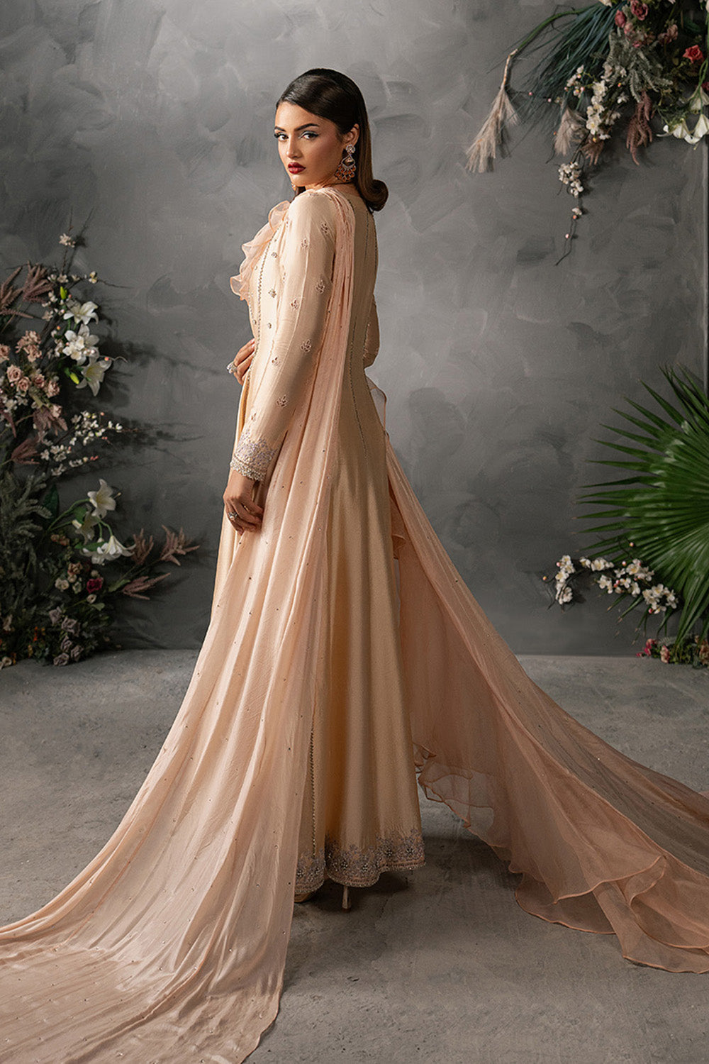 Anahira by Zariya RTW Embroidered Silk 3 Piece Suit ENA ZB50081 Festive Collection