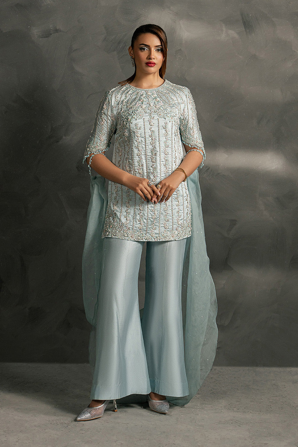 Anahira by Zariya RTW Embroidered Silk 3 Piece Suit FEEHA ZB50086 Festive Collection
