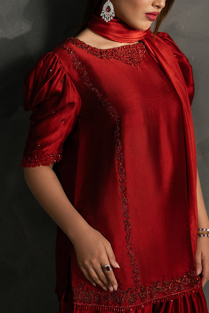 Anahira by Zariya RTW Embroidered Silk 3 Piece Suit ZIANA ZB50087 Festive Collection