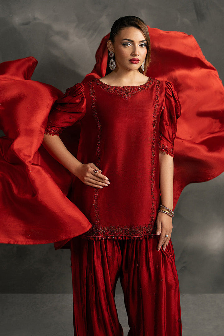 Anahira by Zariya RTW Embroidered Silk 3 Piece Suit ZIANA ZB50087 Festive Collection