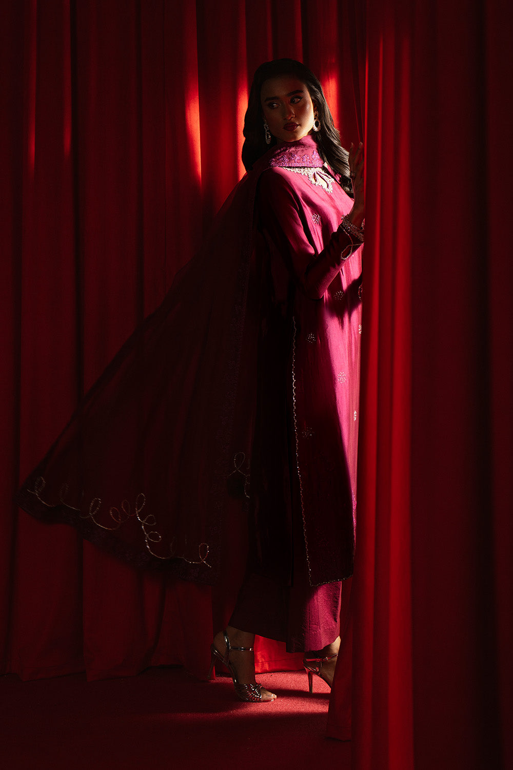 Siara by Zariya RTW Embroidered Silk 3 Piece Suit EZRA ZB60170 Festive Collection