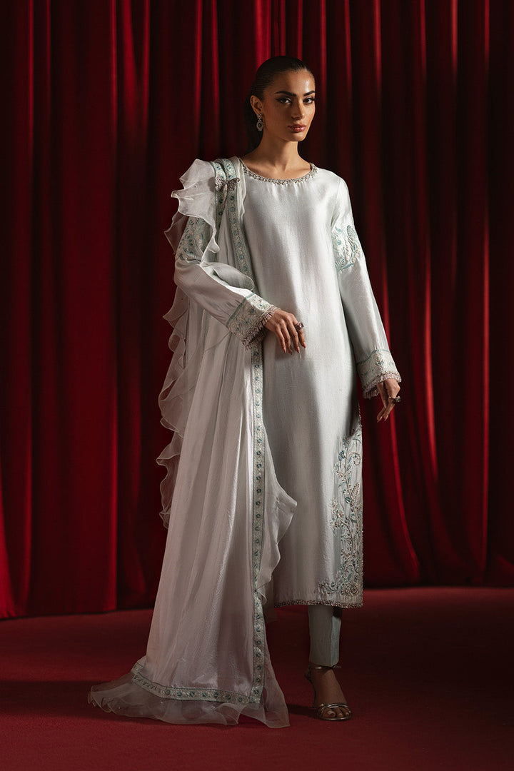 Siara by Zariya RTW Embroidered Silk 3 Piece Suit IRHA ZB60172 Festive Collection