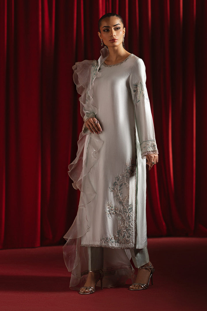 Siara by Zariya RTW Embroidered Silk 3 Piece Suit IRHA ZB60172 Festive Collection