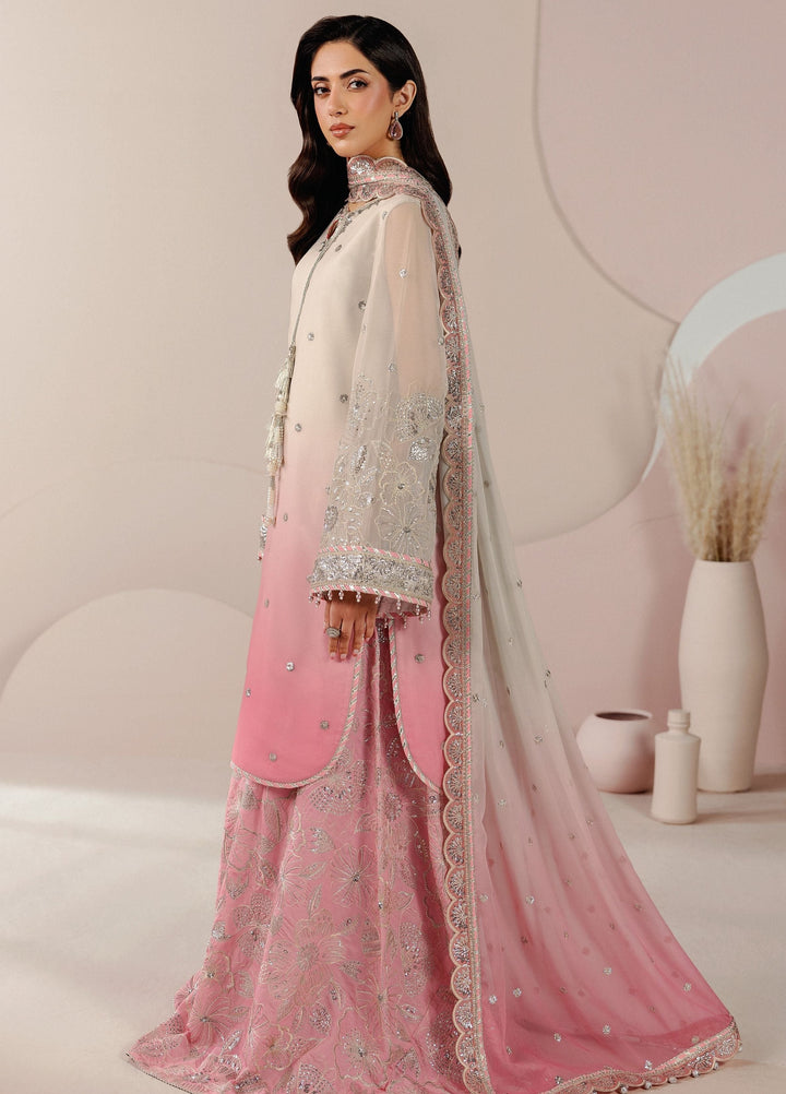Roselle by Zarif Unstitched Embroidered Chiffon 3 Piece Suit ZR26UR ZRRPE-BLISS 06 - Festive Collection