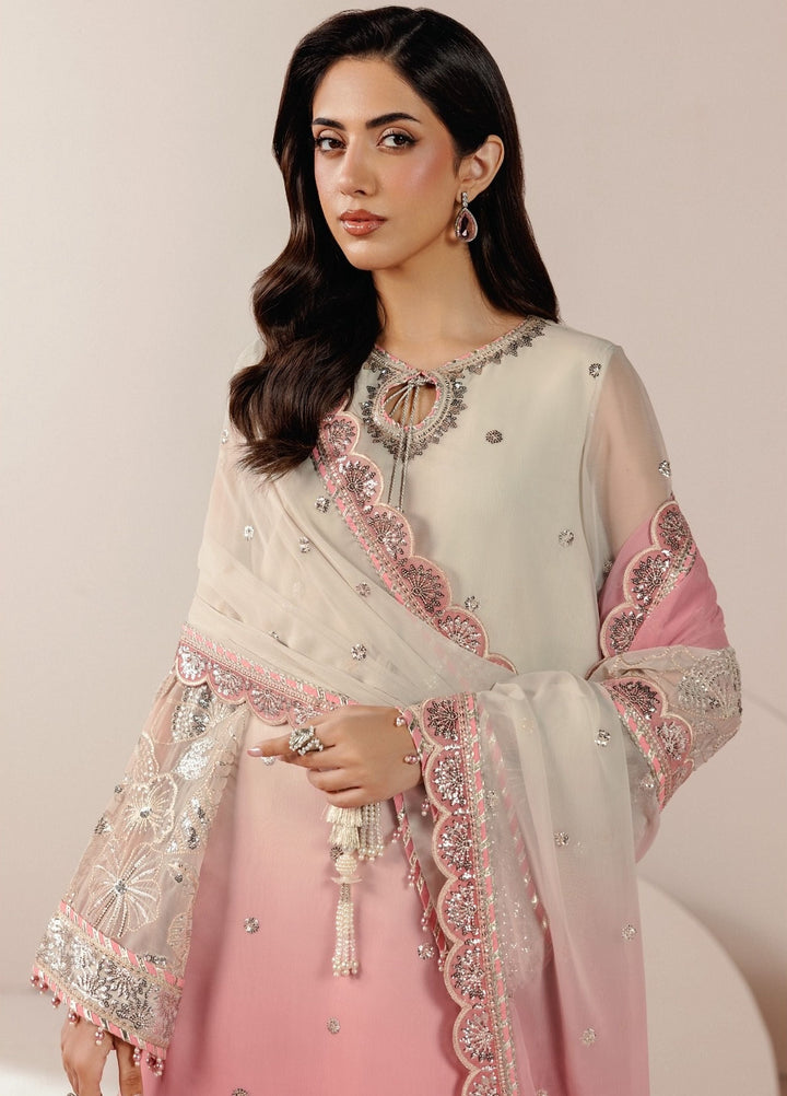 Roselle by Zarif Unstitched Embroidered Chiffon 3 Piece Suit ZR26UR ZRRPE-BLISS 06 - Festive Collection