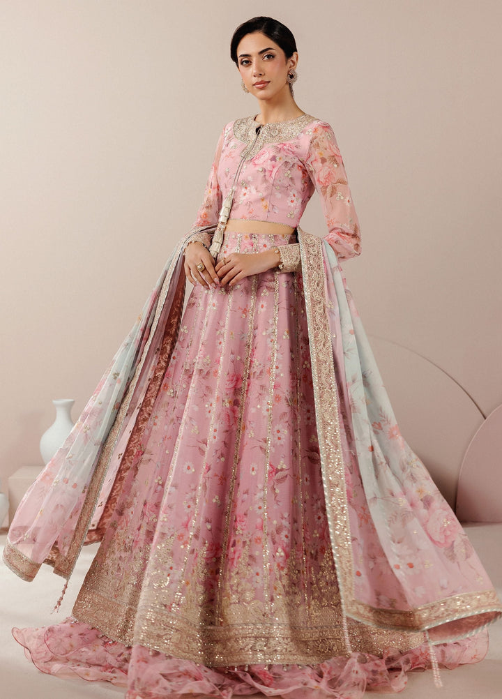 Roselle by Zarif Unstitched Embroidered Chiffon 3 Piece Suit ZR26UR ZRRPE-REVERIE 04 - Festive Collection
