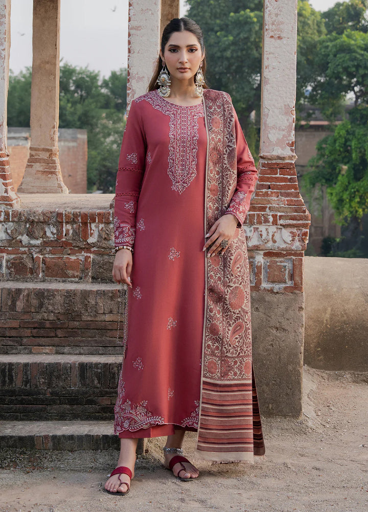 Nooraniyat by Izel Embroidered wool Suits Unstitched 3 Piece IZ25NW Zarnoor - Winter Collection