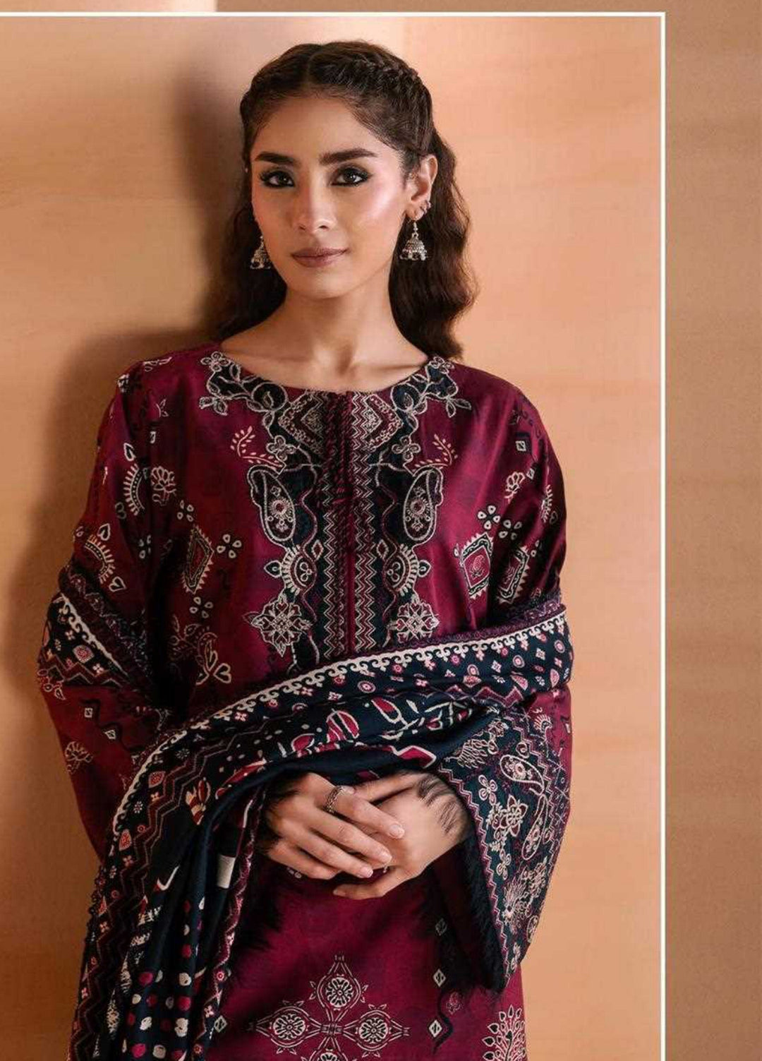 One Nation by Florent Unstitched Printed Viscose 3 Piece Suit FL26UON Zeen - Casual Collection