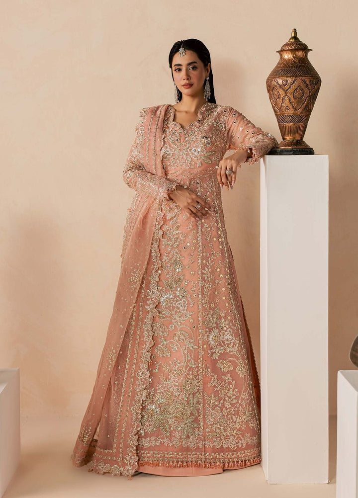 Zeynor by Aylin Unstitched Hand work Organza 3 Piece Suit AY26UZO Coraline - Wedding Collection
