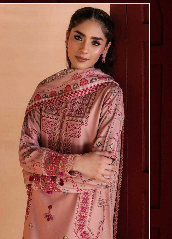 One Nation by Florent Unstitched Embroidered Viscose 3 Piece Suit FL26UON Zimal - Casual Collection