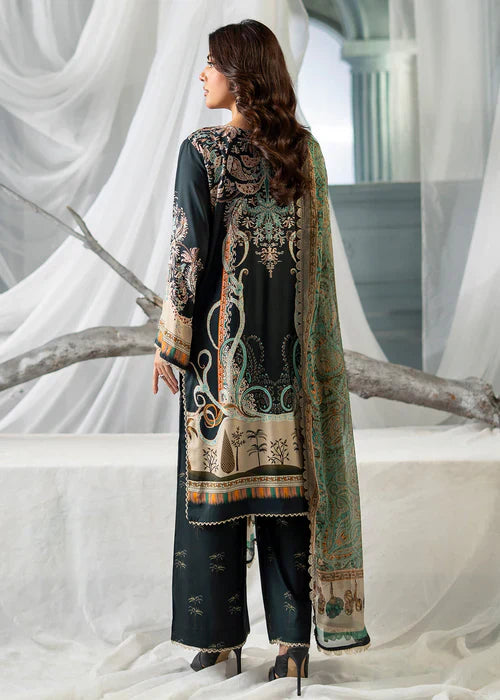 Meerak Women Embroidered Linen Zink Desire - Winter Collection