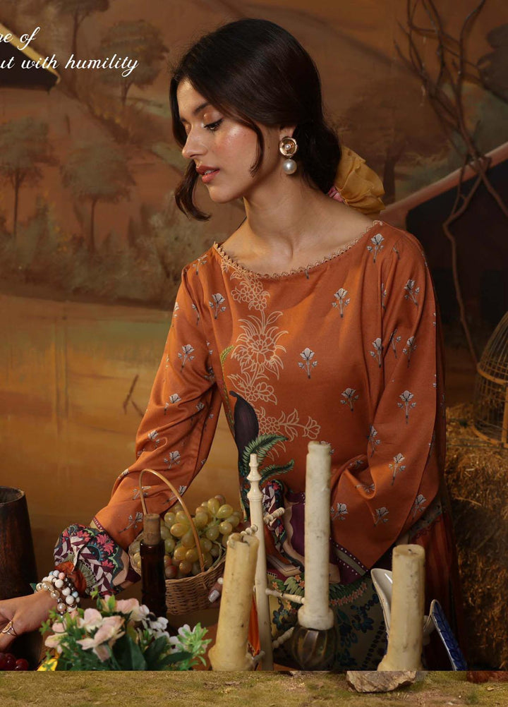 A la Mode By Humdum Printed Lawn Suits Unstitched 2 Piece HD23AM D-02 - Summer Collection
