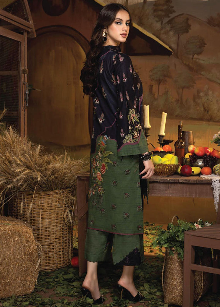 A la Mode By Humdum Printed Lawn Suits Unstitched 2 Piece HD23AM D-07 - Summer Collection