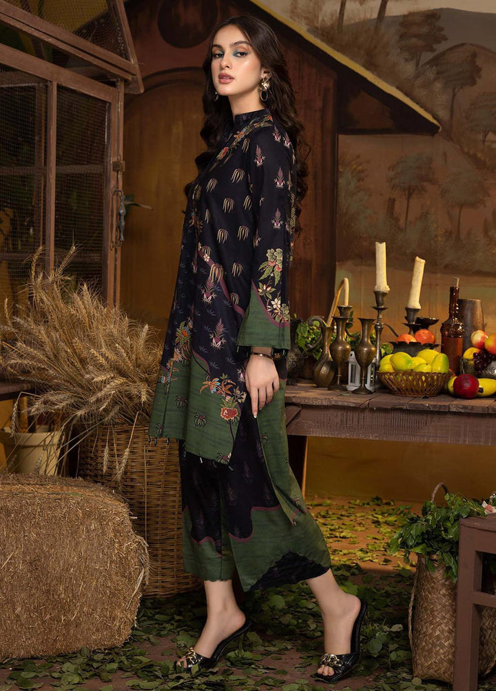 A la Mode By Humdum Printed Lawn Suits Unstitched 2 Piece HD23AM D-07 - Summer Collection