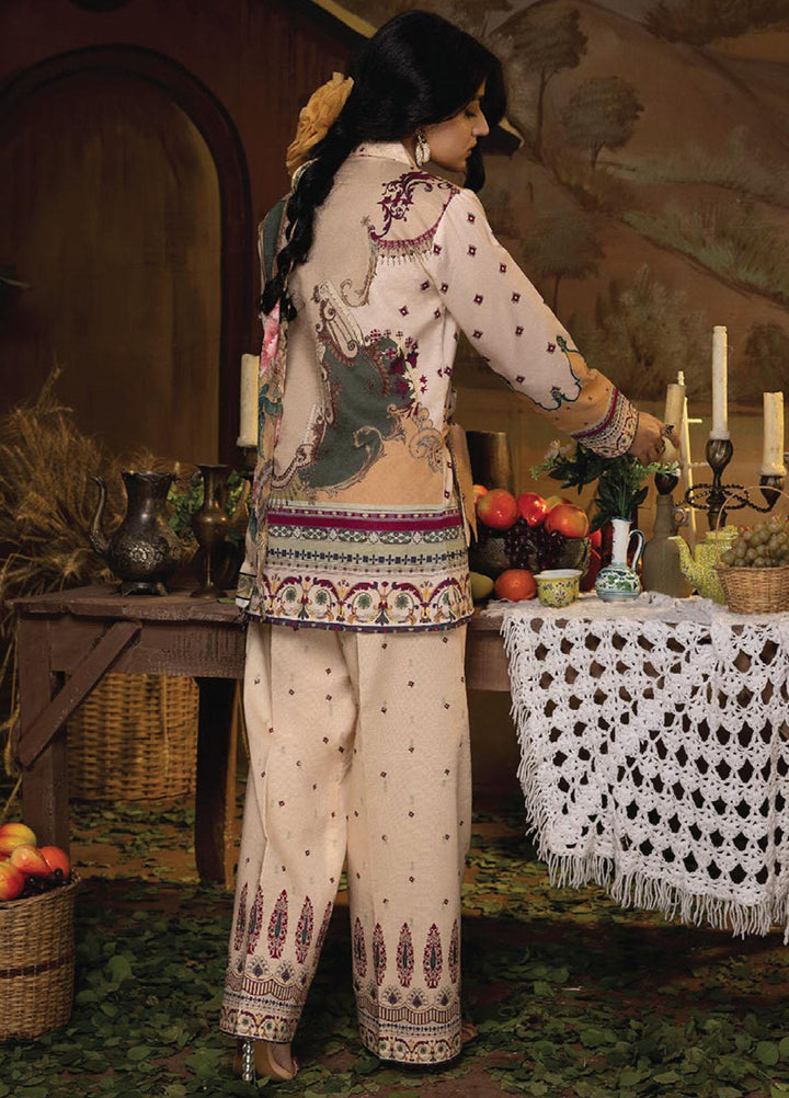 A la Mode By Humdum Printed Lawn Suits Unstitched 2 Piece HD23AM D-08 - Summer Collection