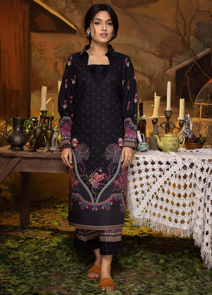 A la Mode By Humdum Printed Lawn Suits Unstitched 2 Piece HD23AM D-10 - Summer Collection