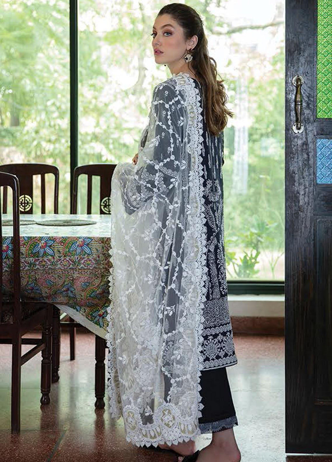 Aabyaan Embroidered Lawn Suits Unstitched 3 Piece ABY21EE AEE-04 ESRA - Summer Collection