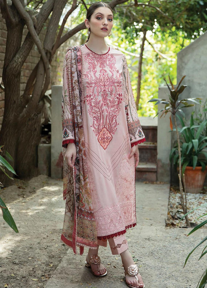 Aabyaan Embroidered Lawn Suits Unstitched 3 Piece ABY21EE AEE-06 ZOHA - Summer Collection