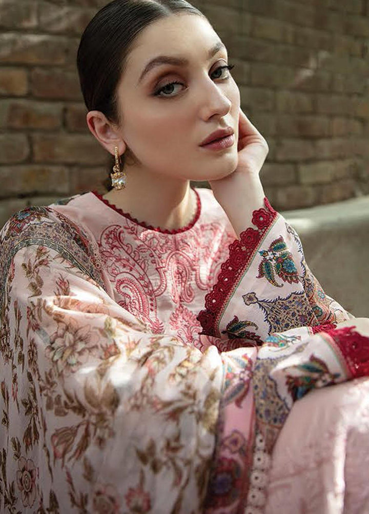 Aabyaan Embroidered Lawn Suits Unstitched 3 Piece ABY21EE AEE-06 ZOHA - Summer Collection