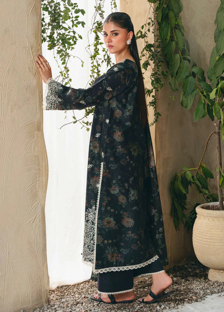 Aabyaan Embroidered Chickankari Suits Unstitched 3 Piece ABY25SC Elara AF-01 - Summer Collection