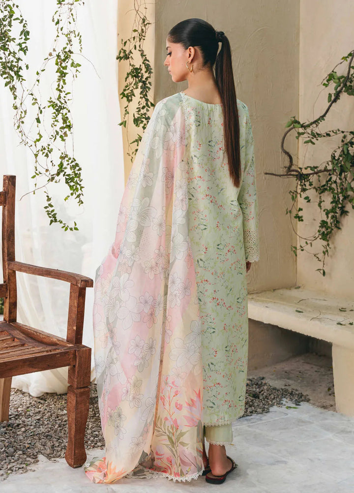 Aabyaan Embroidered Chickankari Suits Unstitched 3 Piece ABY25SC Elif AF-07 - Summer Collection