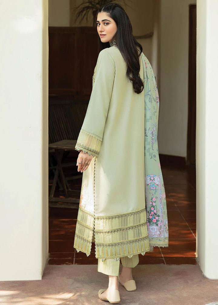 Aabyaan Embroidered Karandi Suits Unstitched 3 Piece ABY21K AK-02 Haniya - Winter Collection