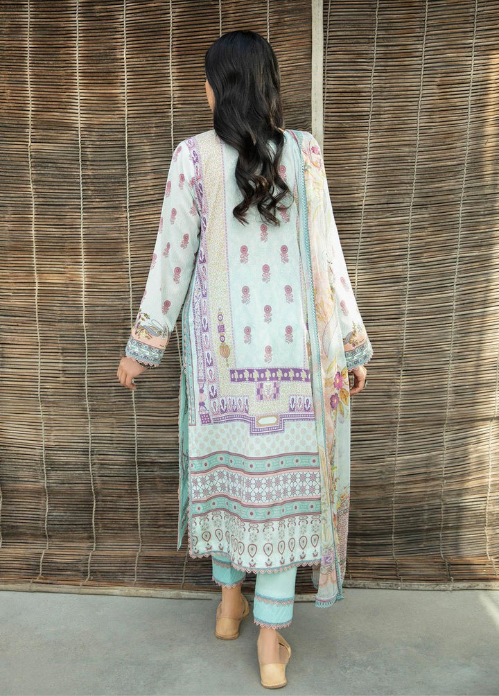Aabyaan Embroidered Lawn Suits Unstitched 3 Piece ABY22L AL-04 Zobia - Luxury Collection