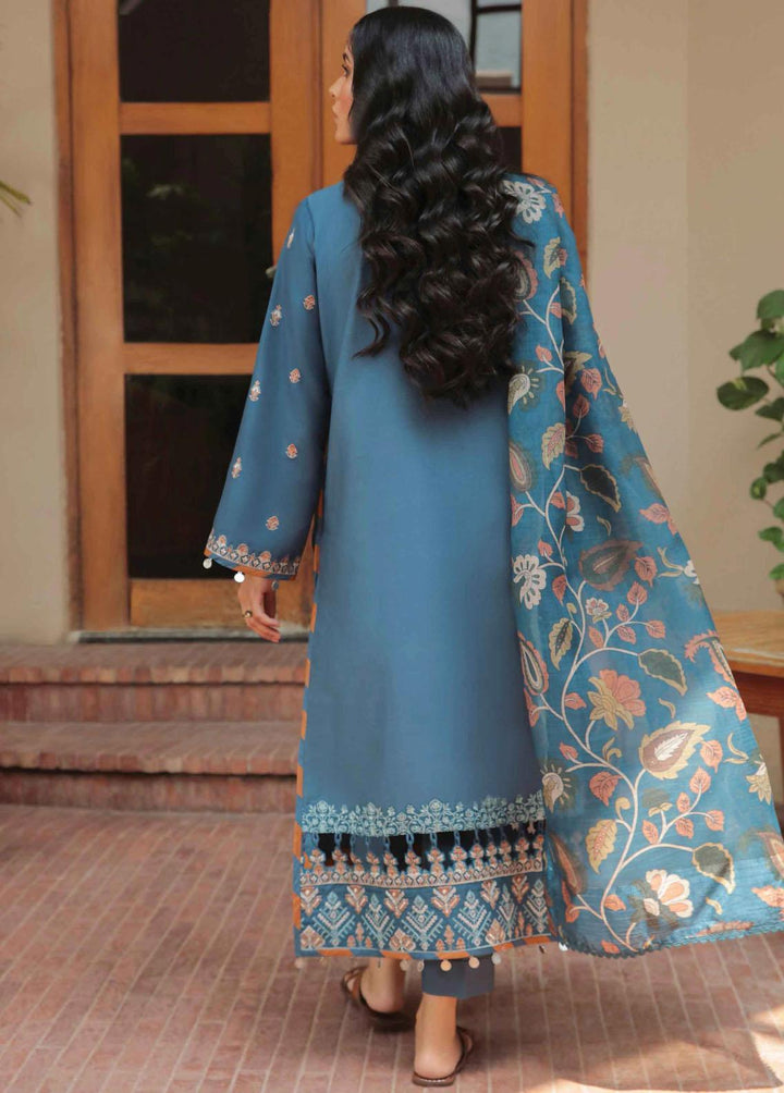Miraal By Aabyaan Embroidered Linen Suits Unstitched 3 Piece ABY22M AL-04 Parisa - Winter Collection