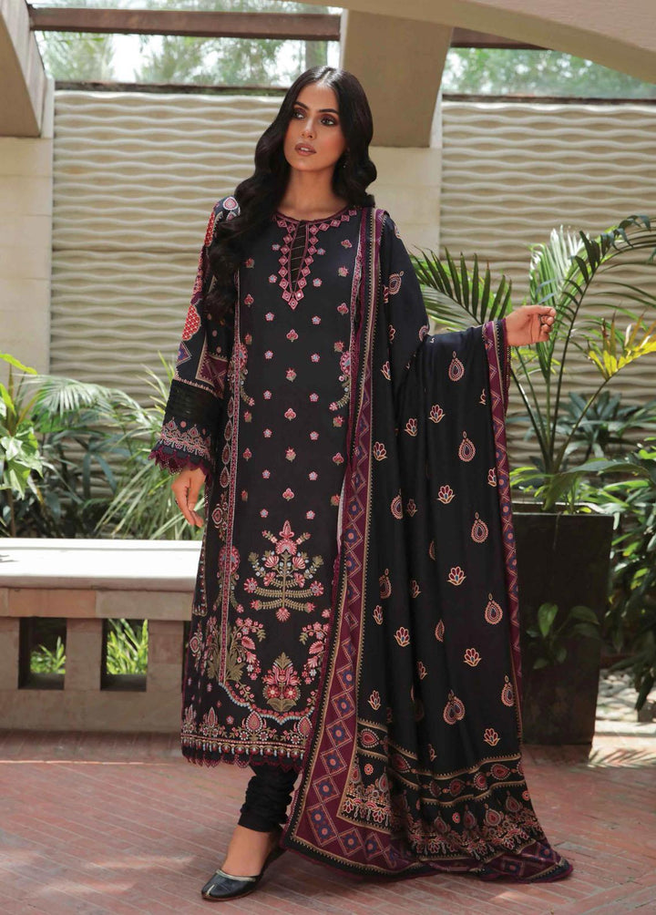 Miraal By Aabyaan Embroidered Linen Suits Unstitched 3 Piece ABY22M AL-05 Anmol - Winter Collection