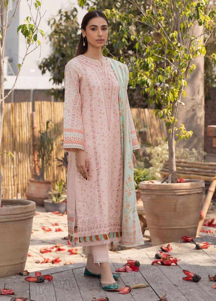 Aabyaan Embroidered Lawn Suits Unstitched 3 Piece ABY23P AP-02 Ria - Summer Collection